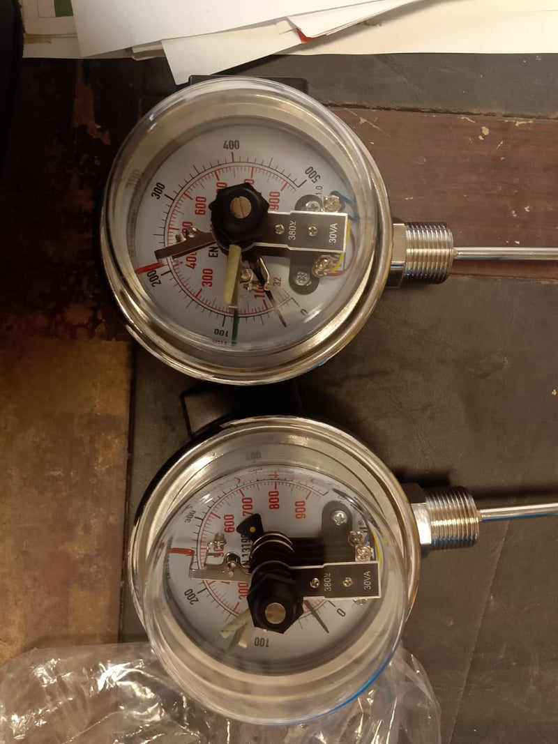 WIKA High-Range 500°C Temperature Gauge in Paakistan