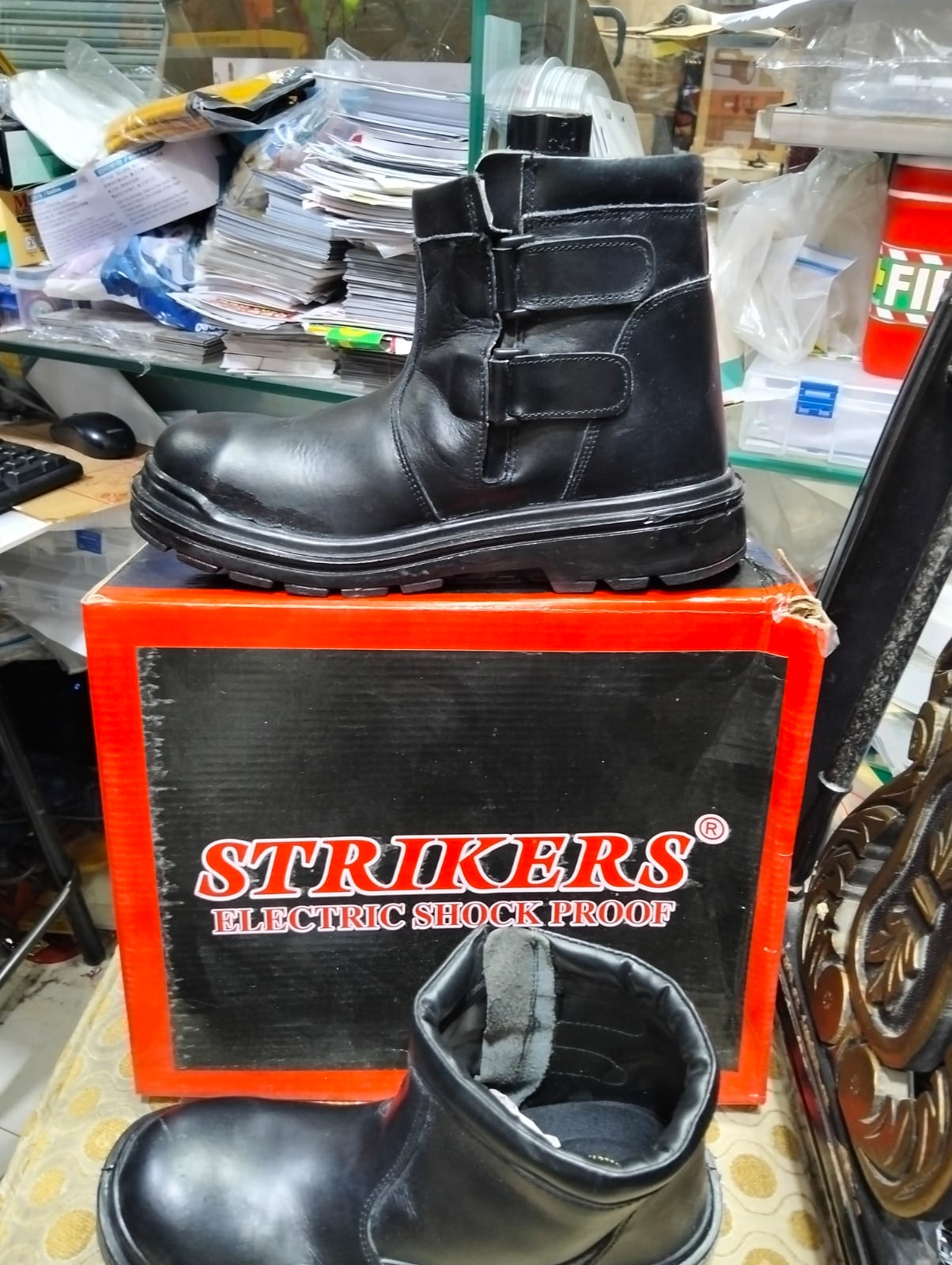 STRIKERS Electric Shock Proof Safety Boots in Pakistan
