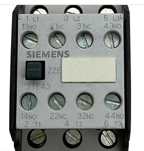 SIEMENS 3TF 43 Magnetic Electrical Contactor (Used) in Pakistan