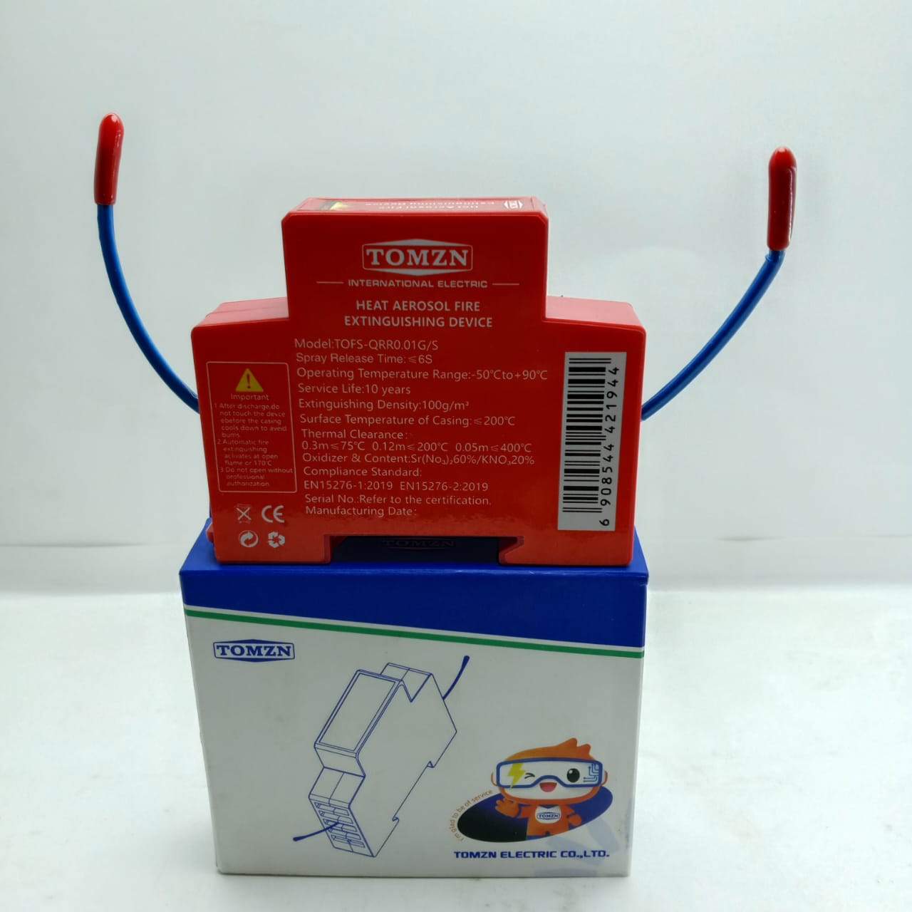 TOMZN TOFS-QRR0.01G/S Heat Aerosol Fire Extinguishing Device in Pakistan