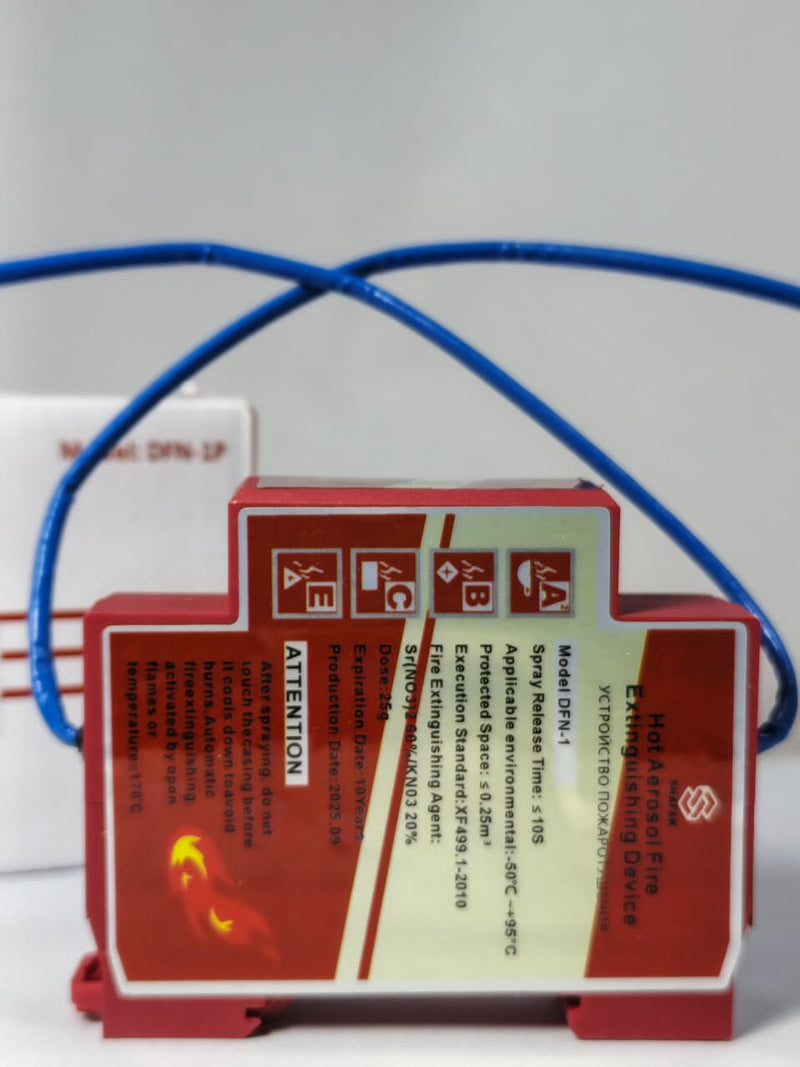 Hot Aerosol DFN-1P Fire Extinguishing Device in Pakistan