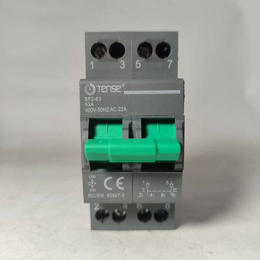 TENSE SF2-63 63A Change Over Breaker in Pakistan