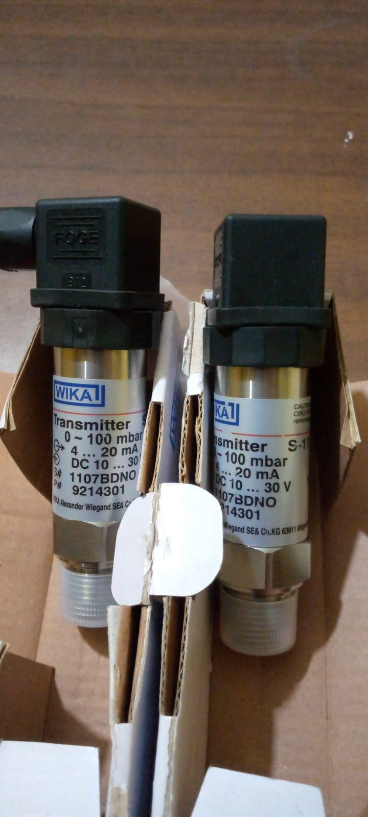 Wika Pressure Transmitter S-10 0 Bar to 400 Bar in Pakistan - industryparts.pk