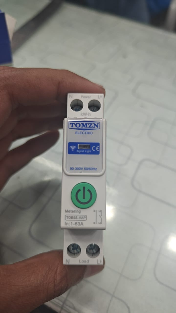 TOMZN TOB9S-VAP 63A Wifi Smart Circuit Breaker Switch in Pakistan
