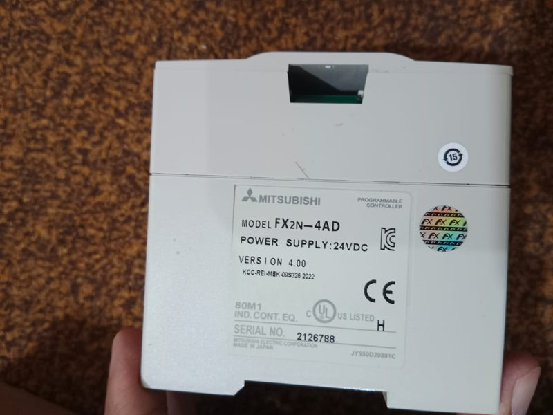 FX2N-4DA Mitsubishi PLC analog module (New)
