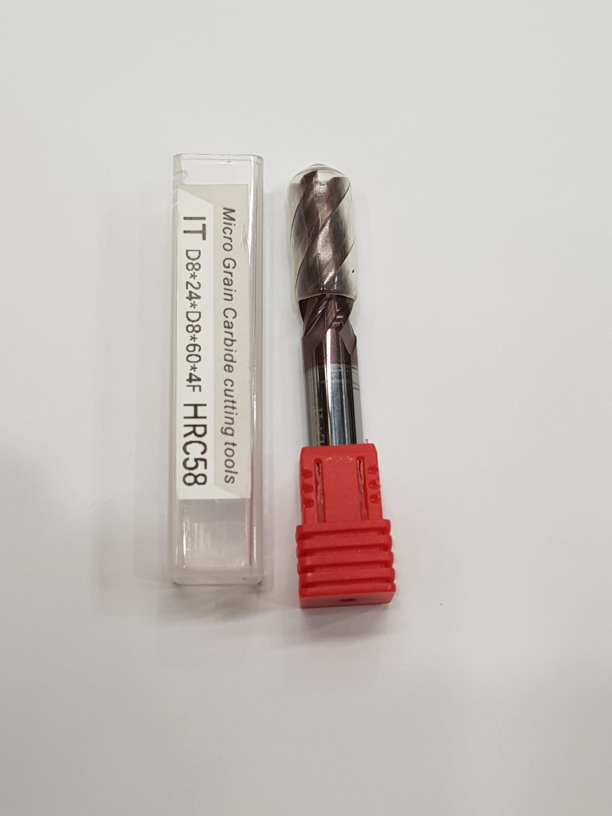 Carbide End Mill Set Steel Milling Cutter in used