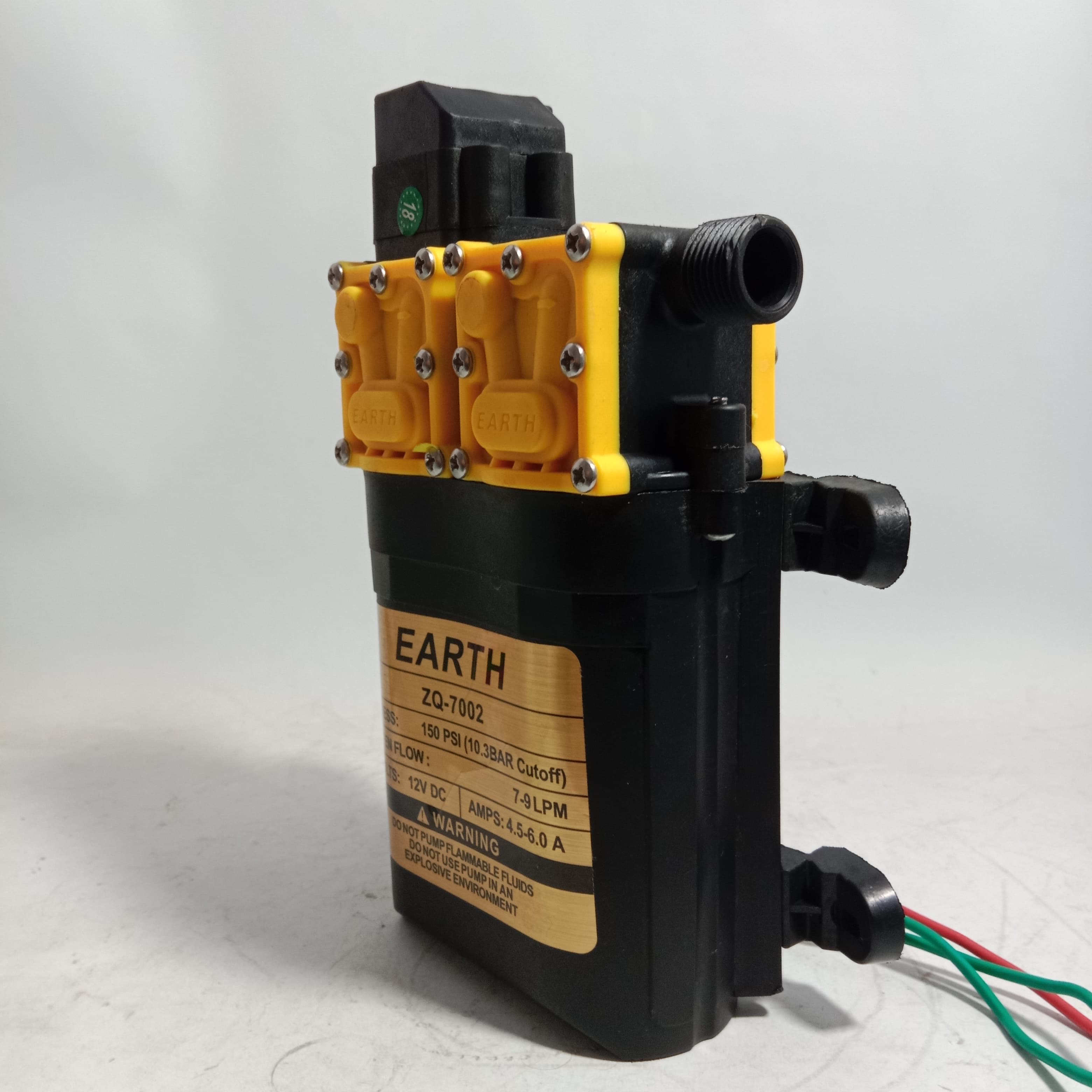 EARTH ZQ-7002 150PSI/12VDC High-pressure Pump in Pakistan