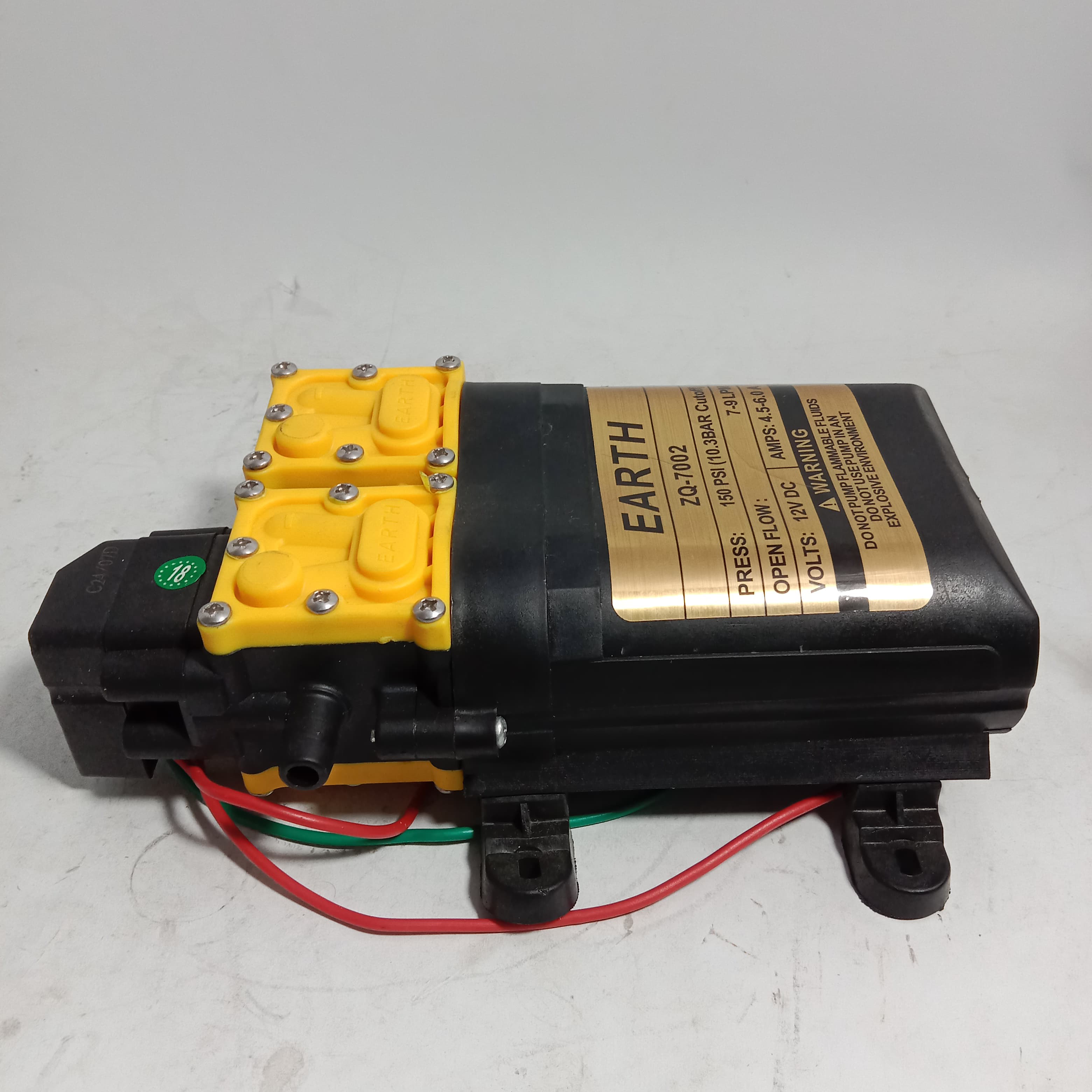 EARTH ZQ-7002 150PSI/12VDC High-pressure Pump in Pakistan