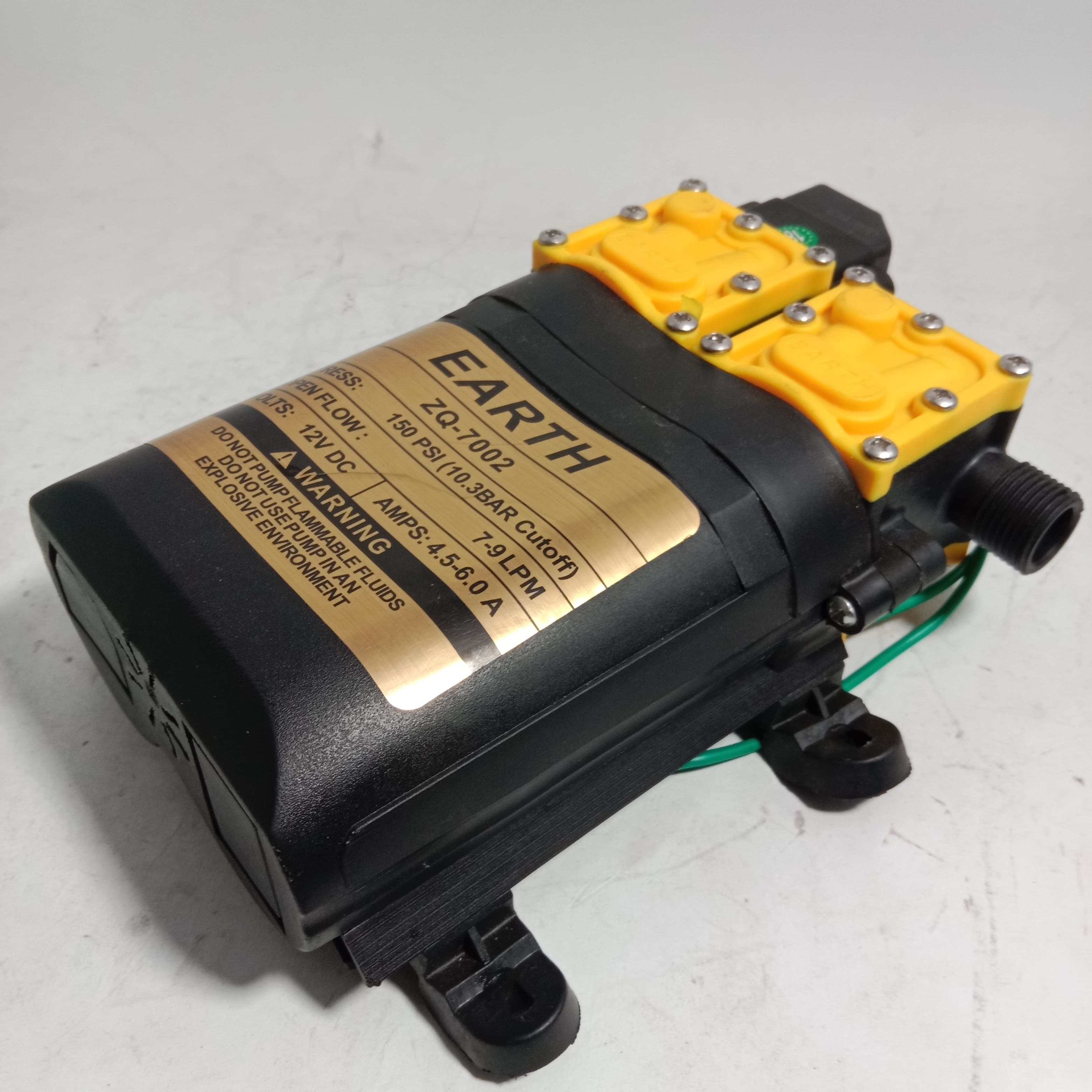 EARTH ZQ-7002 150PSI/12VDC High-pressure Pump in Pakistan
