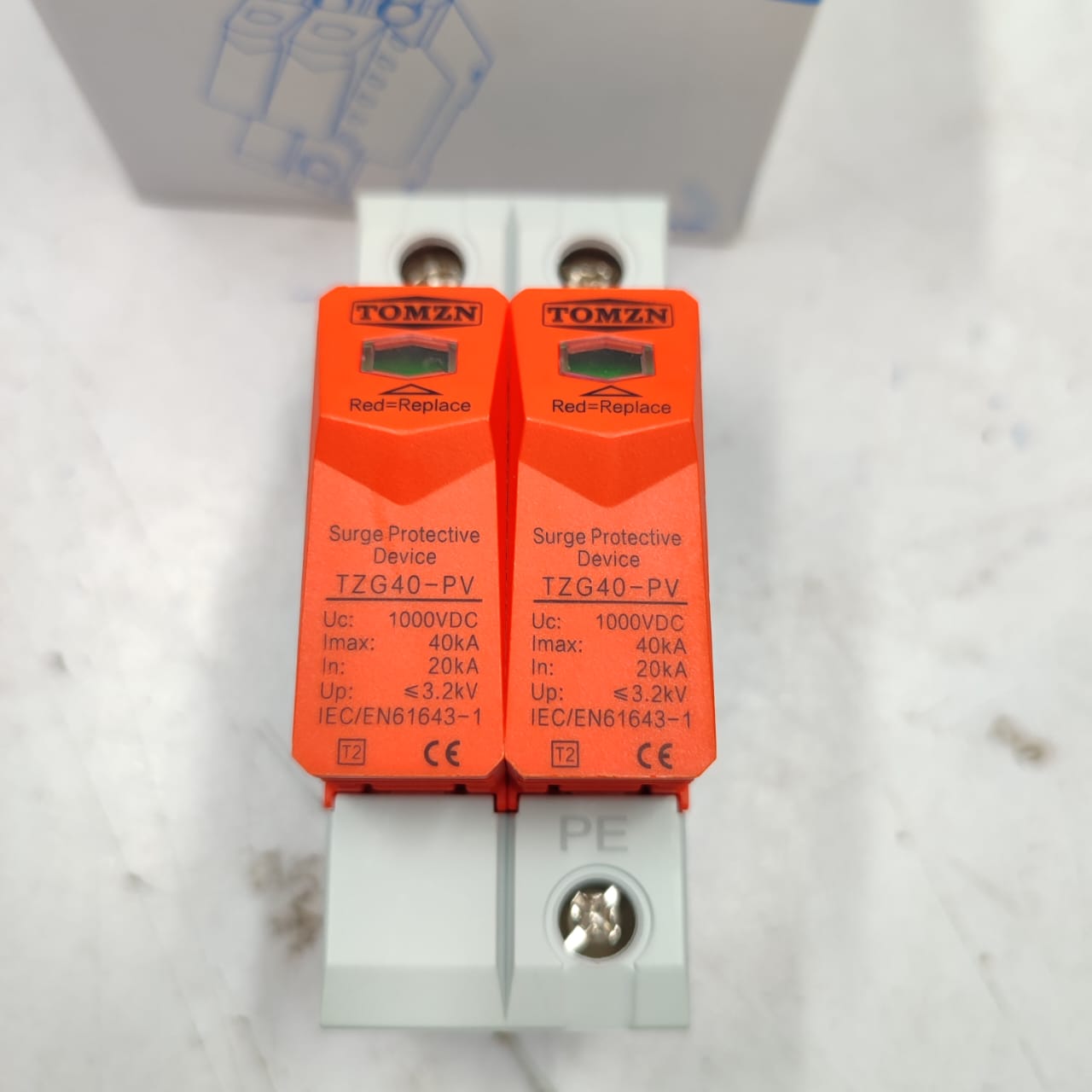 Tomzn SPD 20KA~40KA House Surge Protector Protective Low-voltage Arrester Device in Pakistan