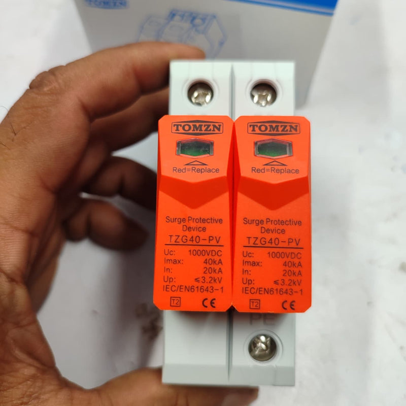 Tomzn SPD 20KA~40KA House Surge Protector Protective Low-voltage Arrester Device in Pakistan
