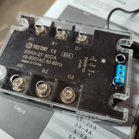 TSR-ZF40DA Three-phase Motor Positive and Negative Solid State Relay Tense SSR3-ZF in Pakistan