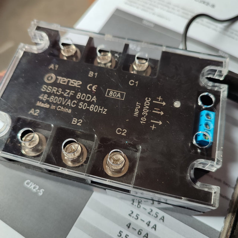 TSR-ZF40DA Three-phase Motor Positive and Negative Solid State Relay Tense SSR3-ZF in Pakistan