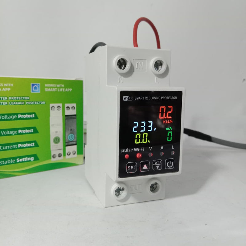WiFi Breaker Switch  Smart Home Circuit Breaker 2pole  in Pakistan