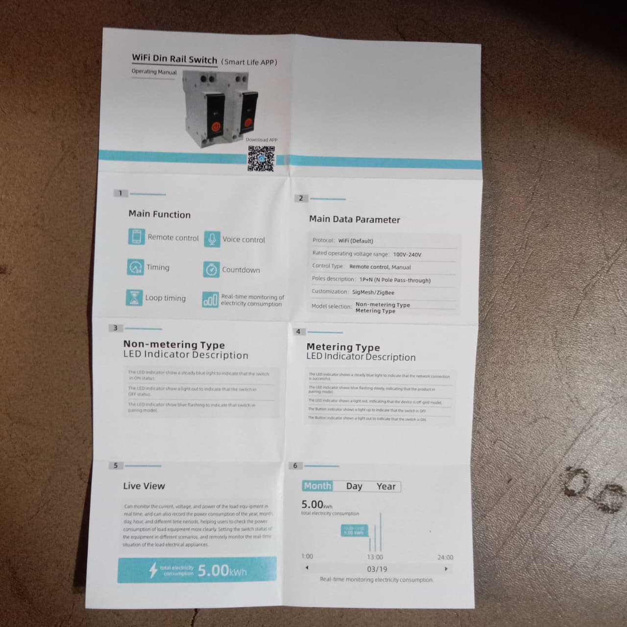 Larkkey Tuya Smart Life WiFi Smart Circuit Breaker in Pakistan