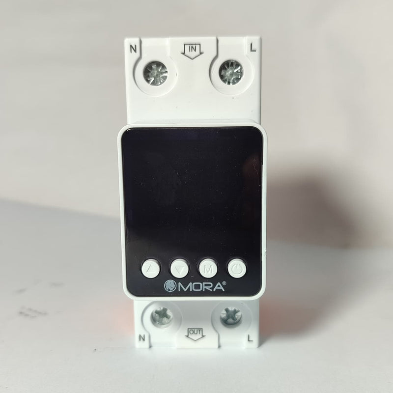 80A 220V Mora voltage protector , Adjustable Device for Voltage Mora Bulgaria in Pakistan