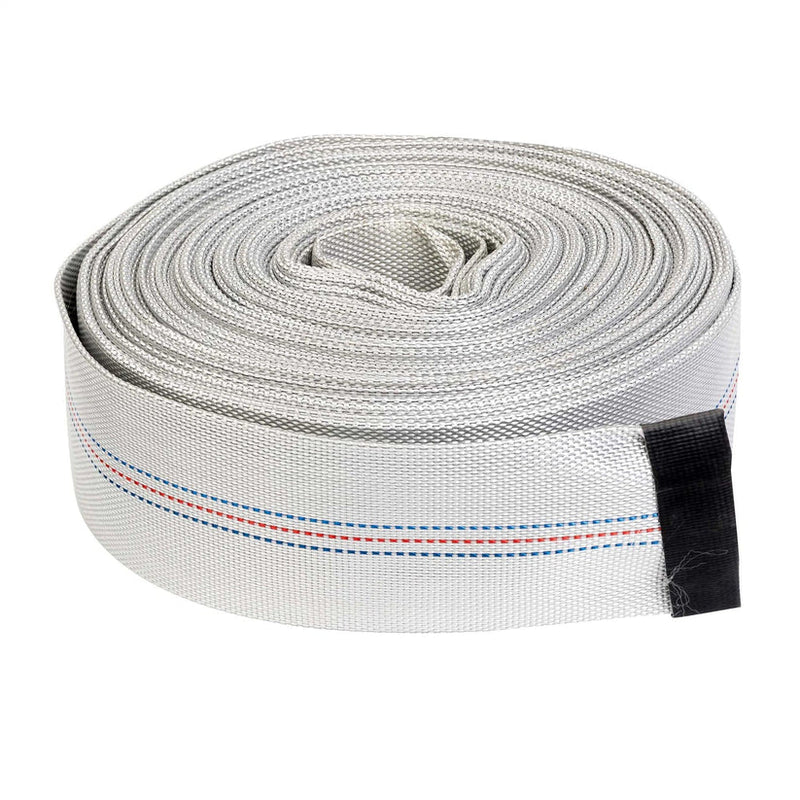 White canvas  pipe 4"x100ft (PVC and Cloth)