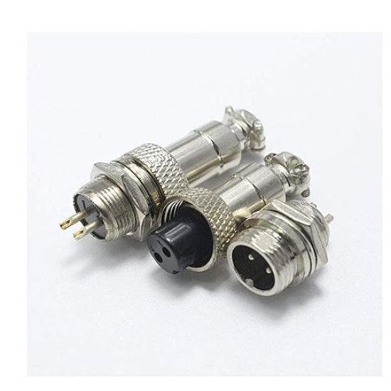 XLR 6 Pin Cable Connector 12mm Chassis Mount in Pakistan - industryparts.pk