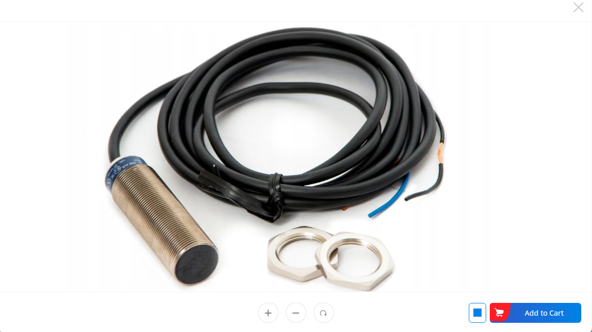 XS618B1PAL2 M18 Inductive Proximity Sensor PNP NO IP68 2m Cable in Pakistan