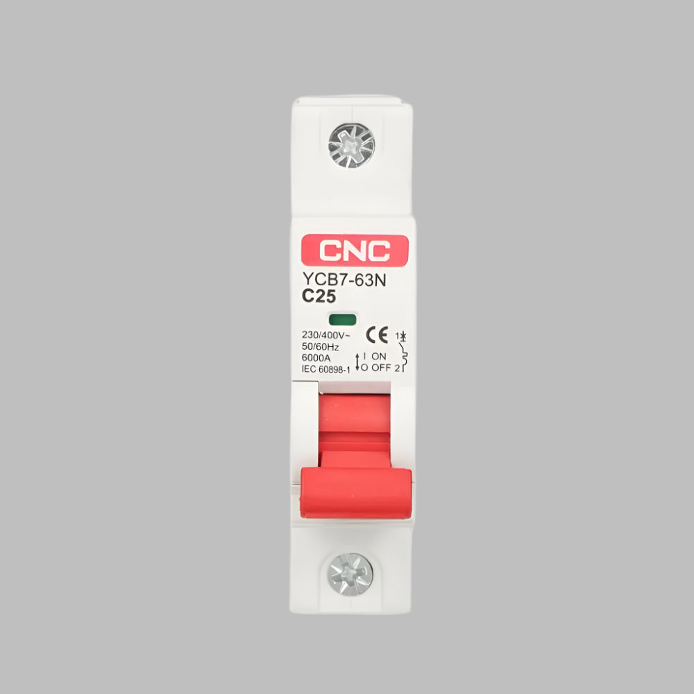 CNC YCB7-63N 1-Pole AC MCB Miniature Circuit Breakers in Pakistan