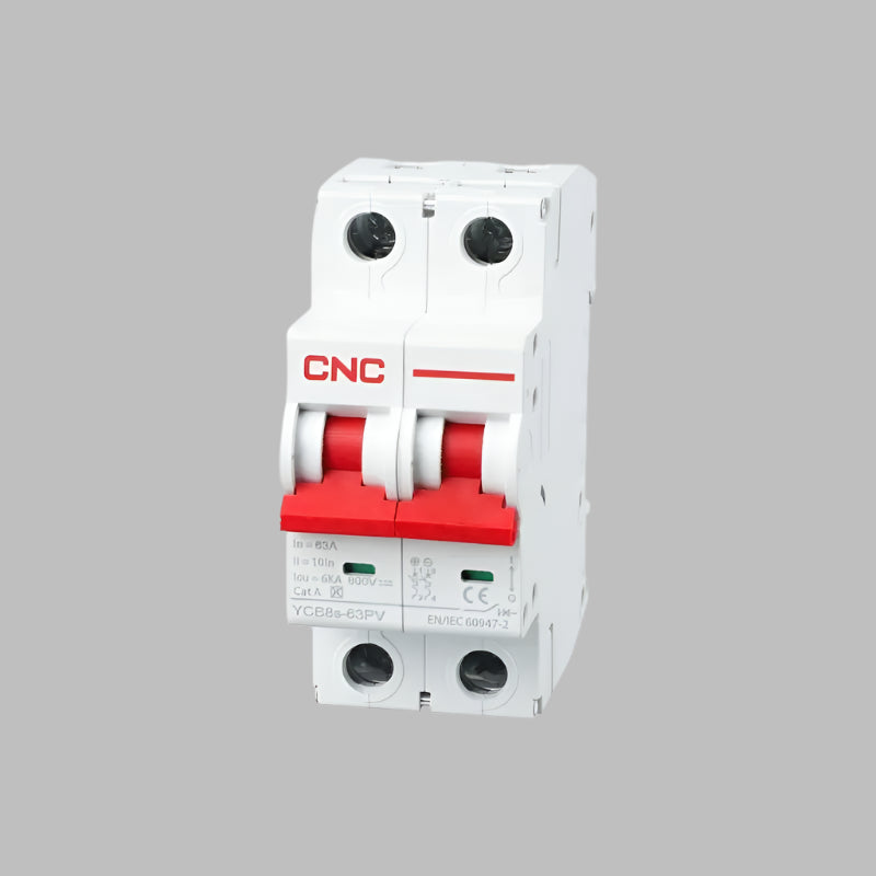 CNC YCB8-63PV 2-Pole DC Miniature Circuit Breaker in Pakistan