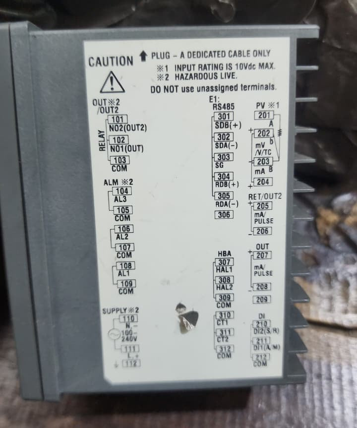 YOKOGAWA PV UT32A TEMPERATURE CONTROLLER in Pakistan