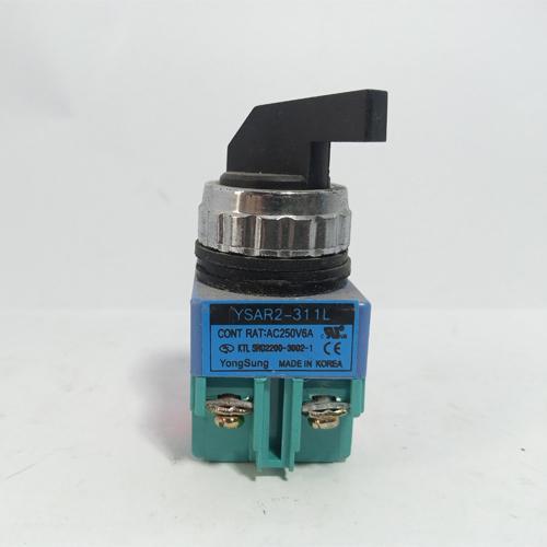 YONGSUNG 3-Position Rotary Switch YSAR2-311L 25mm in Pakistan - industryparts.pk