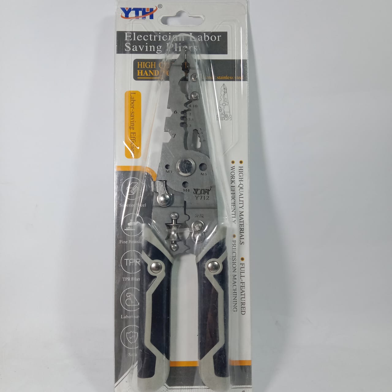 YTH Y712 Electrician Labor Saving Plier in Pakistan