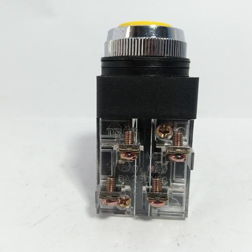 Yellow Switch 600 Max 6A AC 250V Push Button Switch in Pakistan - industryparts.pk