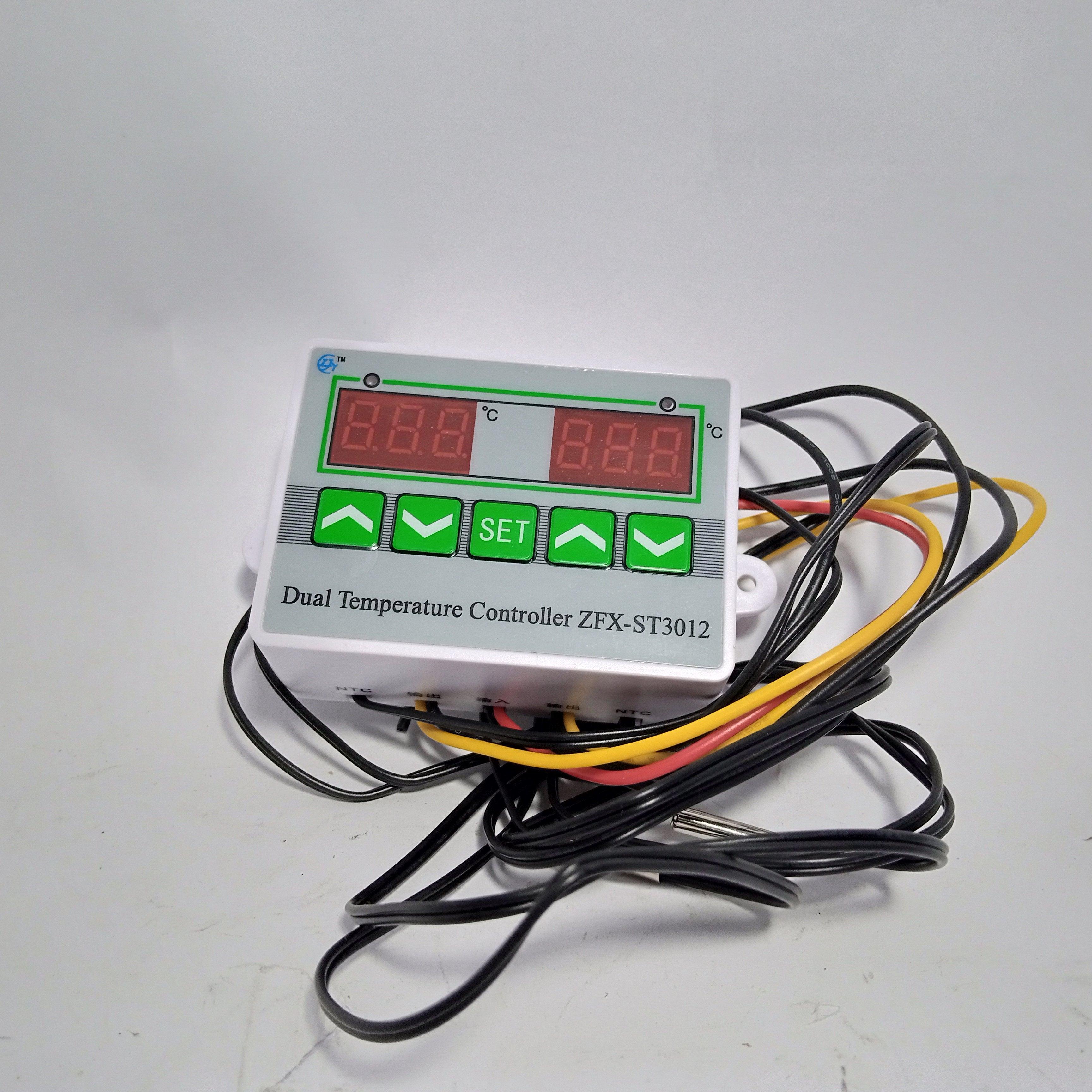 ZFX-ST3012 Dual Temperature Controller Digital Thermostat in Pakistan - industryparts.pk