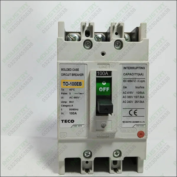 AC circuit breaker TO Series E type, 400V up to 15kA in Pakistan - industryparts.pk