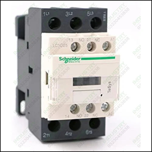 AC Contactor 3P LC1D25 LC1D25G7 LC1-D25G7 25A 120V AC coil in Pakistan - industryparts.pk