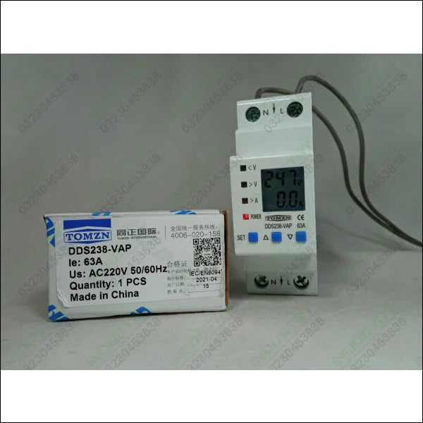 Adjustable Din Rail Low Voltage, Protective Device, Current Limit Protection in Pakistan - industryparts.pk