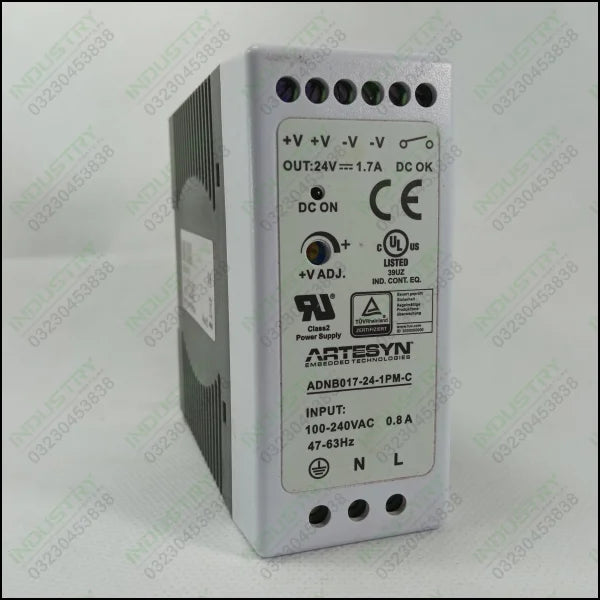 ADNB017-24-1PM-C 7A DIN Rail power supply Lotted in Pakistan - industryparts.pk