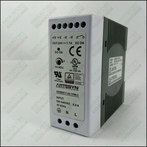 ADNB017-24-1PM-C 7A DIN Rail power supply Lotted in Pakistan - industryparts.pk
