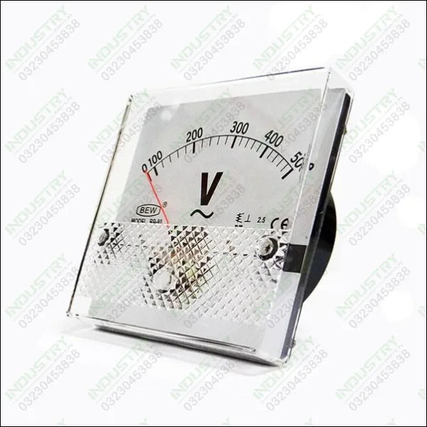 Analog Voltmeter Panel 500VAC BP-80 - industryparts.pk