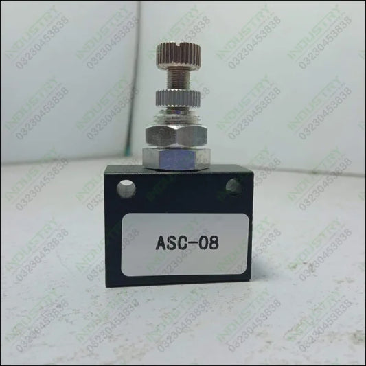 ASC200-08 One Way Throttle Control Valve, ASC-08 Speed Control Valve - industryparts.pk