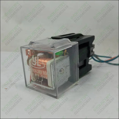 Automotive Relay Green Led Indicator Light JD2914 24V 80A 5pin - industryparts.pk