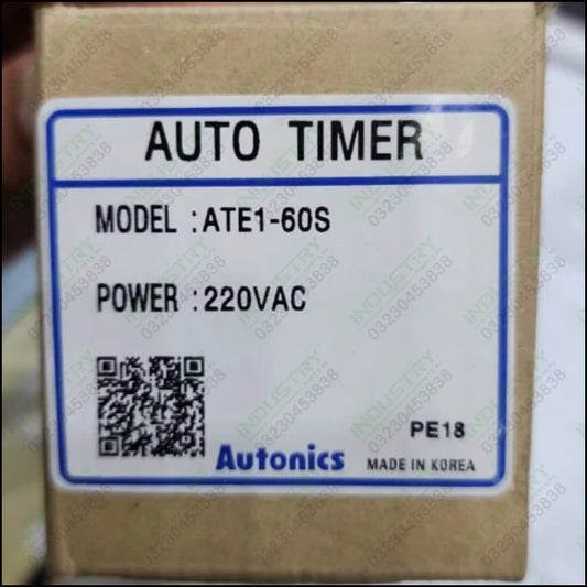 Autonics AUTO TIMER ATE1-60S in Pakistan