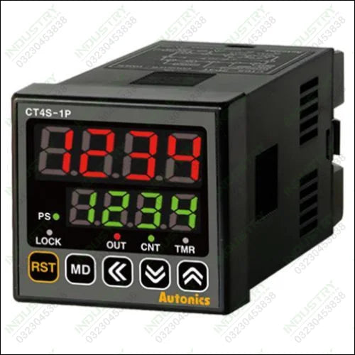 AUTONICS CT4S-1P4 LED Counter/Timer,Digital4,AC Power - industryparts.pk