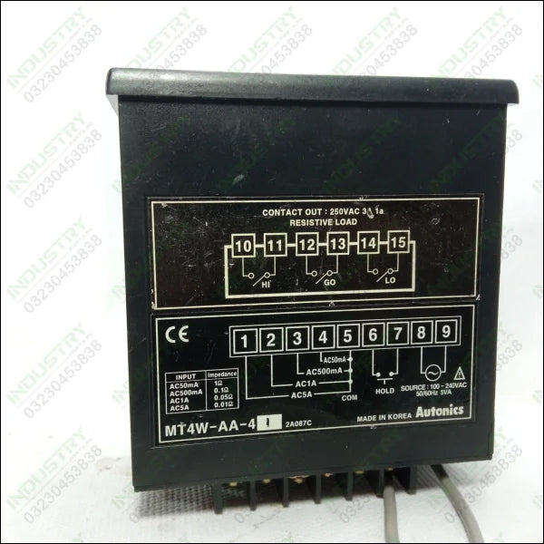 AUTONICS MT4W-AA-4 Digital Multi Panel Meter in Lotted Condition in Pakistan - industryparts.pk