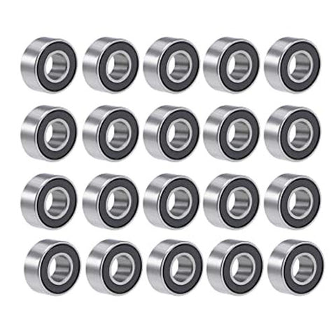 5mm Inner 10mm Dia Deep Groove Ball Bearings 20 pcs