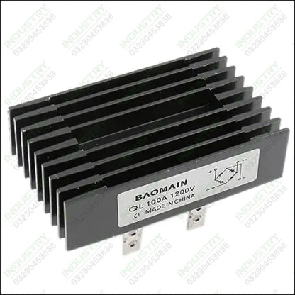 Baomain Metal QL100A 100A Amp Diode Bridge Rectifier in Pakistan