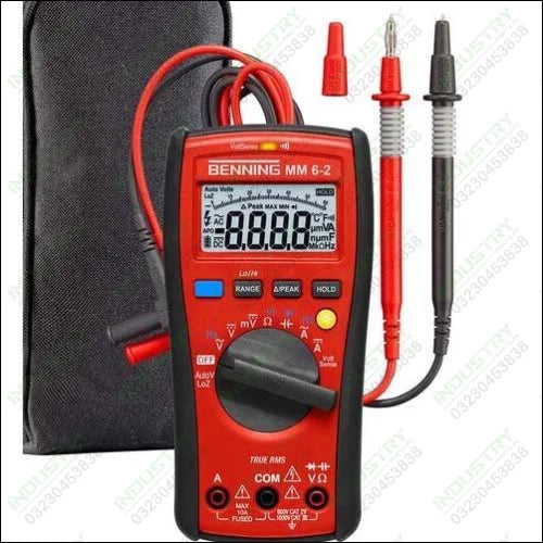 Benning Digital Multimeter 050 DIGIPOL. 0-1000V ACDC/0- 32 MOHM  in Pakistan - industryparts.pk