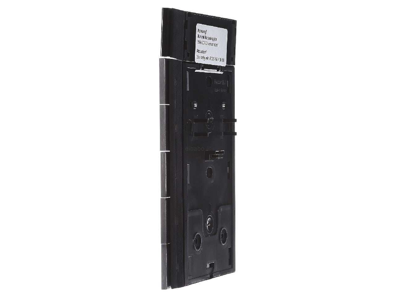 Hager 75665593 B.IQ Push Button 5 Gang with Thermostat Stainless Steel in Pakistan