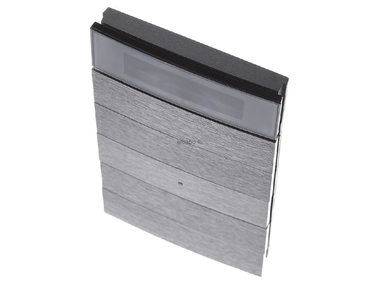 Hager 75665593 B.IQ Push Button 5 Gang with Thermostat Stainless Steel in Pakistan