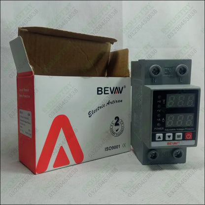 BEVAV V/A Adjustable Under and Over Voltage Protector 40A in Pakistan