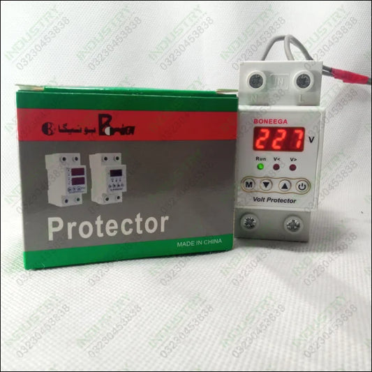 Boneega Protector Over and Under Voltage Protective Device Relay Voltage Protector in Pakistan - industryparts.pk