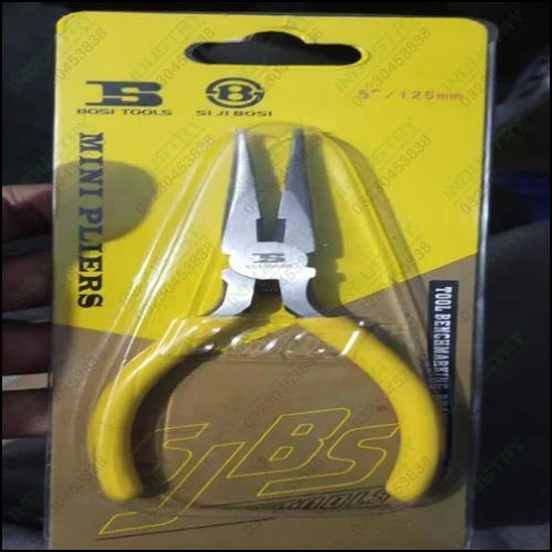 BOSI Mini Needle Nose Pliers BS190583 5 125MM in Pakistan - industryparts.pk