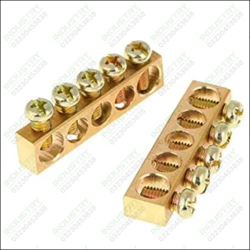 Brass Electrical Neutral Link Hole in Pakistan - industryparts.pk